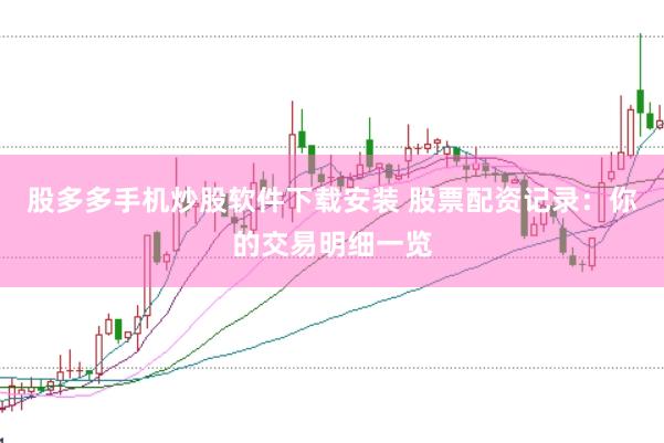 股多多手机炒股软件下载安装 股票配资记录：你的交易明细一览