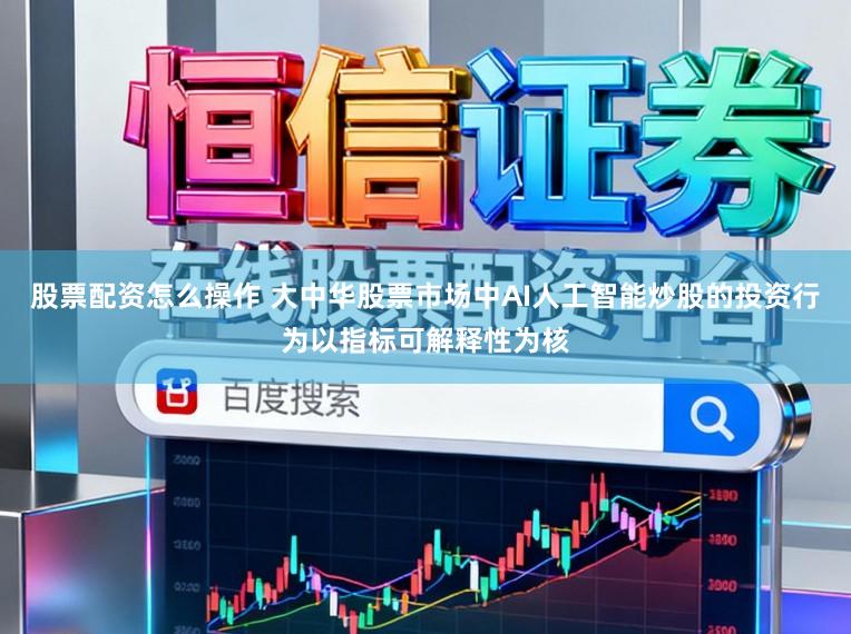 股票配资怎么操作 大中华股票市场中AI人工智能炒股的投资行为以指标可解释性为核