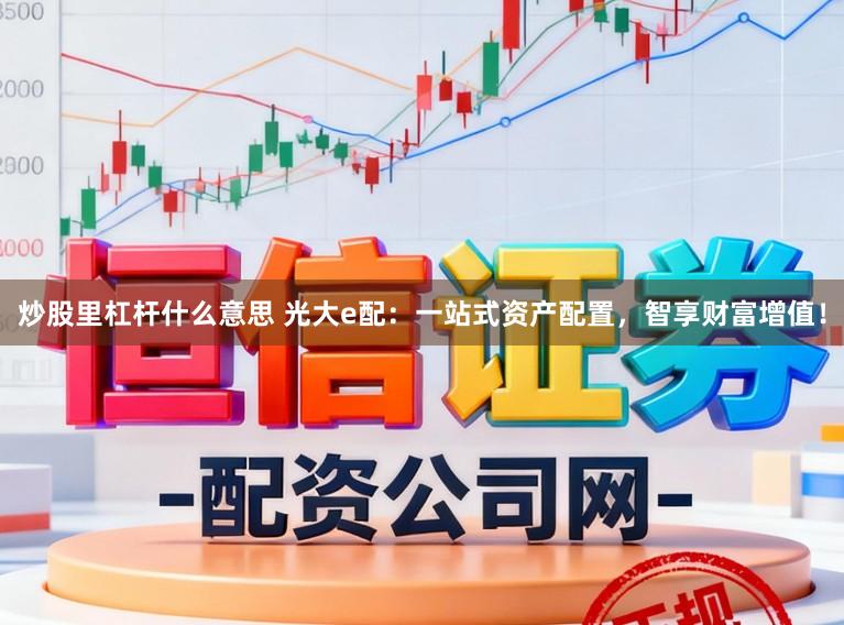 炒股里杠杆什么意思 光大e配：一站式资产配置，智享财富增值！